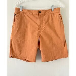 Toad & Co Boundless Shorts size 32 Brown Quick Dry Hiking Stretch Pockets